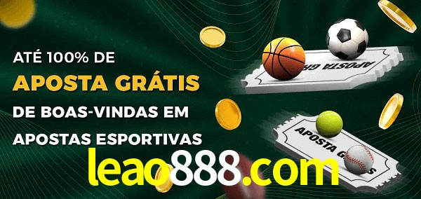 leao888.com Ate 100% de Aposta Gratis